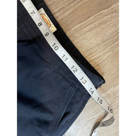 Talbots Black Stretch Chino Flat Front Petite Pants Sz 6P - Picture 9 of 12